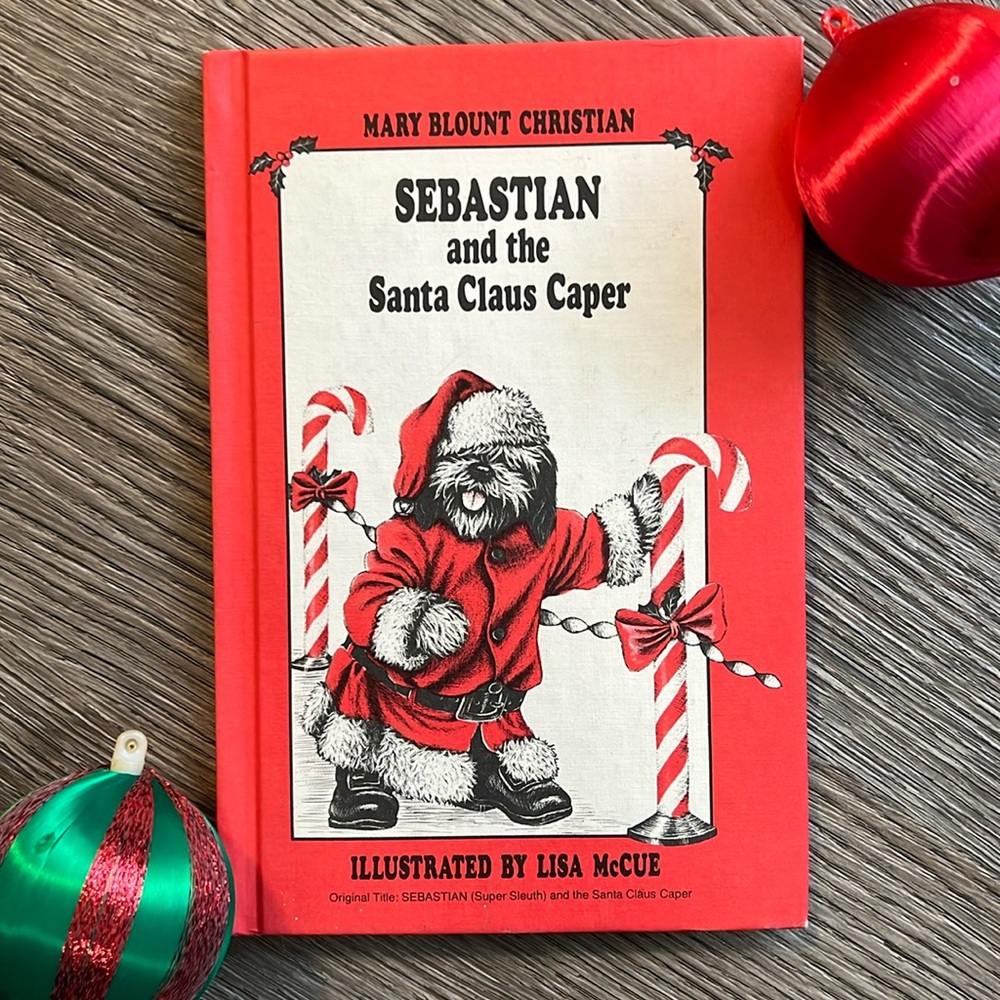 VINTAGE  Christmas book Sebastian and the Santa Clause Caper. 1984 weekly reader